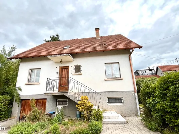 PLOBSHEIM - MAISON À RÉNOVER - 130 m² - TERRAIN 660 m² - 3 CHAMBRES - FORT POTENTIEL