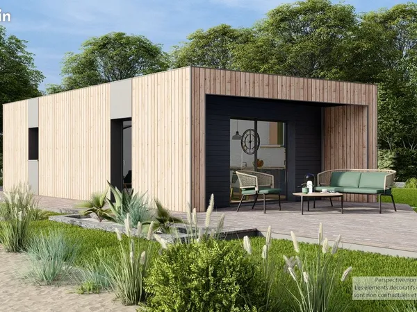 Maison 2 pièces 44 m²