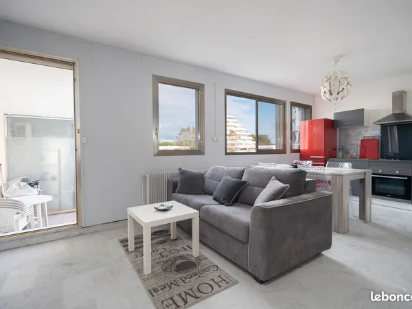 Appartement 29m2 + balcon 7m2 à 300m de la plage