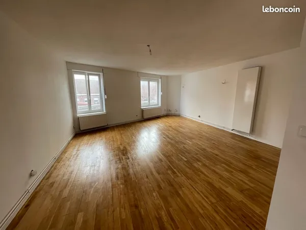 Wattrelos duplex 81m² 2 chambres sans charges de copropriété avec jardinet et terrasse