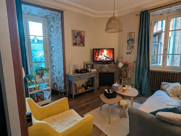 Maison de ville avec jardin