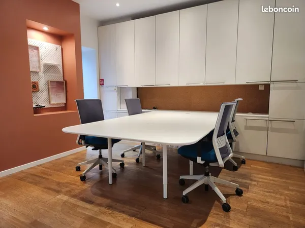 Location postes de travail, Paris 14e + jardin