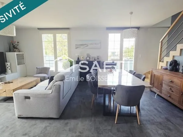 Maison 5 chambres sous sol jardin