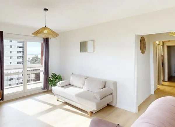 Appartement T4 rénové en 2026 - 89,12 m² - 6e étage - Vue remarquable sur Lyon