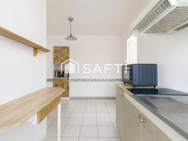 Charmant appartement T1 rénové entre Gare Maritime et Chantenay à Nantes