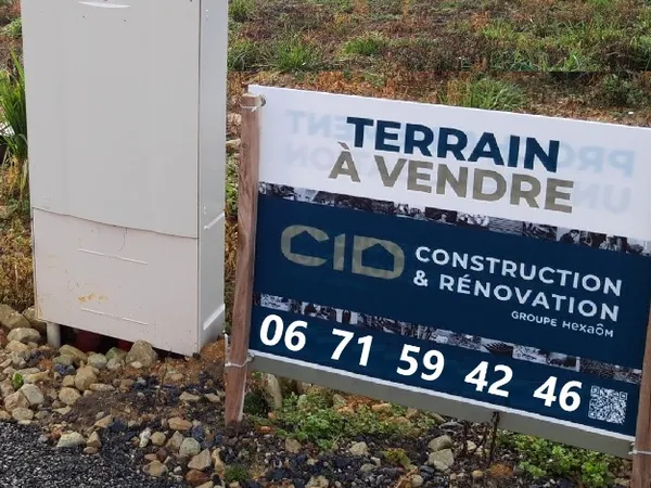 Terrain 350 m²