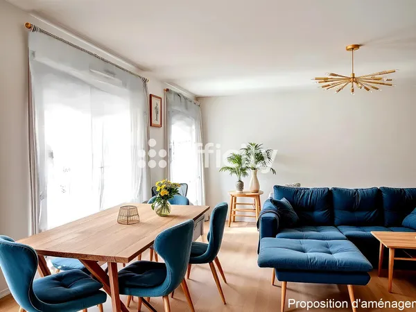 Appartement 4 pièces 82 m²