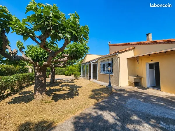 A vendre maison individuelle de plain pied à Pepieux