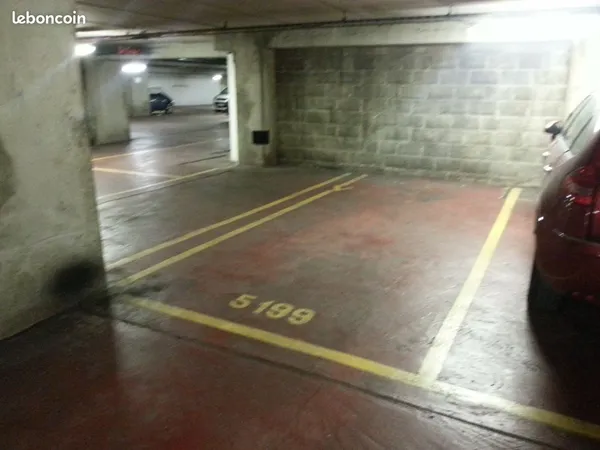 Vente de place de parking souterrain