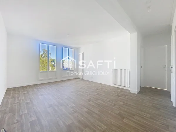 QUIMPER - PRAT MARIA, T3 RÉNOVÉ AVEC BALCON