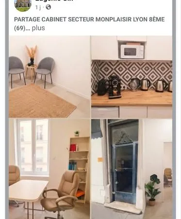 Partage de cabinet quartier Monplaisir