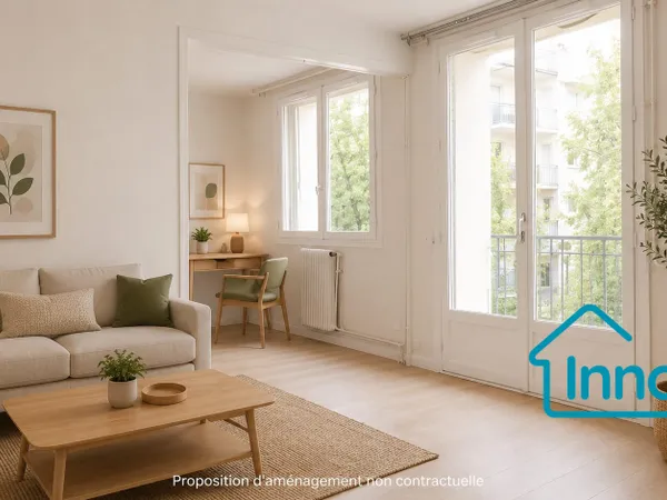 APPARTEMENT 3/4 PIECES A VENDRE - 65 M² - LE PORT MARLY - A REN