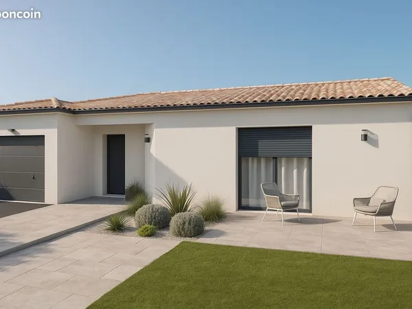 Maison de 93.52 m² sur un terrain de 503 m² à MAULEON en DEUX-SEVRES (79)