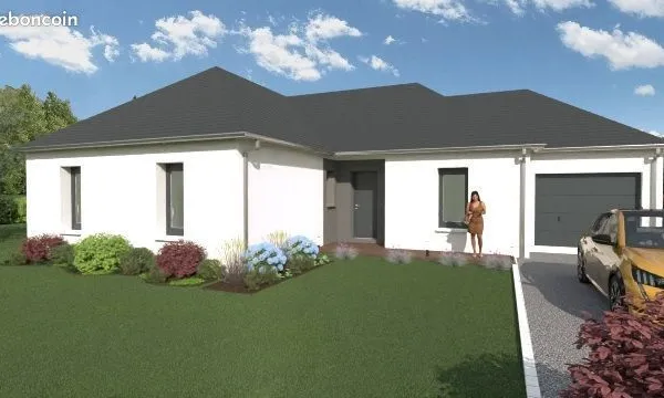 Projet de construction d'une maison 98 m² avec terrain à LE PETIT-FOUGERAY (35)
