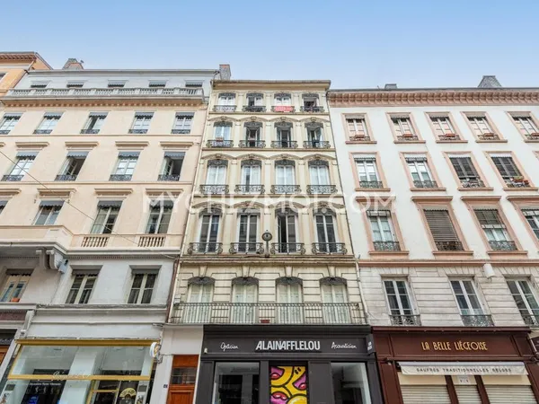 Vends studio - 27.2m² - 1 pièce - Lyon 69002