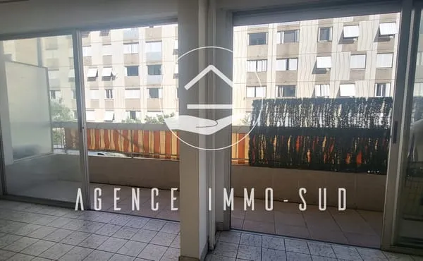 À LOUER NICE | ST-ROCH T1 DE 32,04 m2 AVEC BALCON