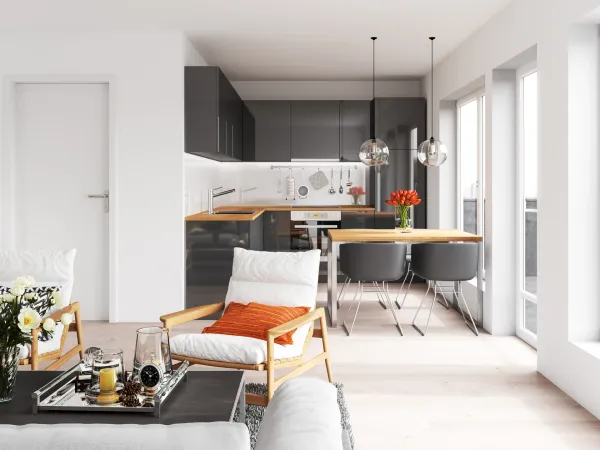 Appartement 2 pièces 45 m²