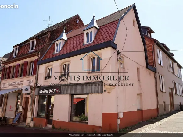 Immeuble de rapport 151 m²