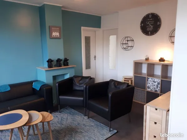 1 chambre en colocation meublée proche métro