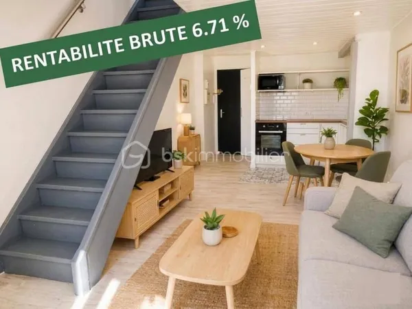 Duplex 3 pièces 50 m²