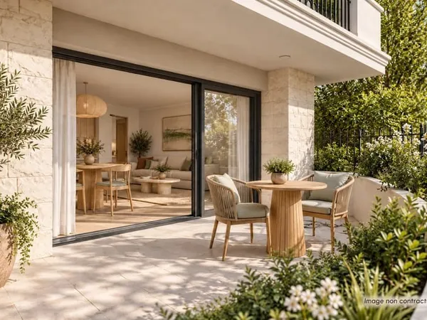 Arcachon centre-ville - T2 neuf avec terrasse et jardin, accès direct à la plage