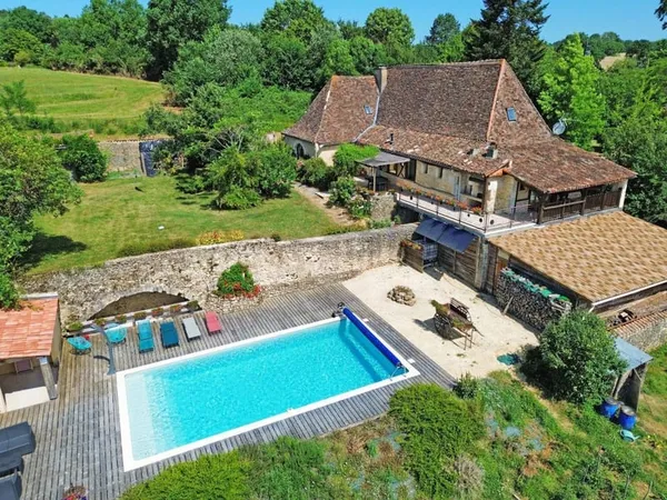 Maison et gite avec vue imprenable