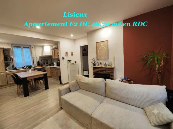 Appartement 2 pièces 46 m²
