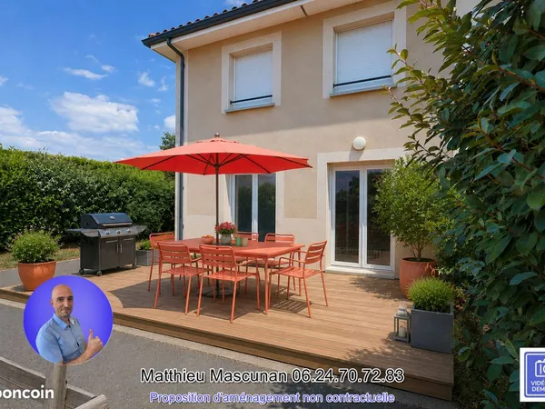Le confort d'une maison, la connexion lyonnaise en plus - Sérézin-du-Rhône
