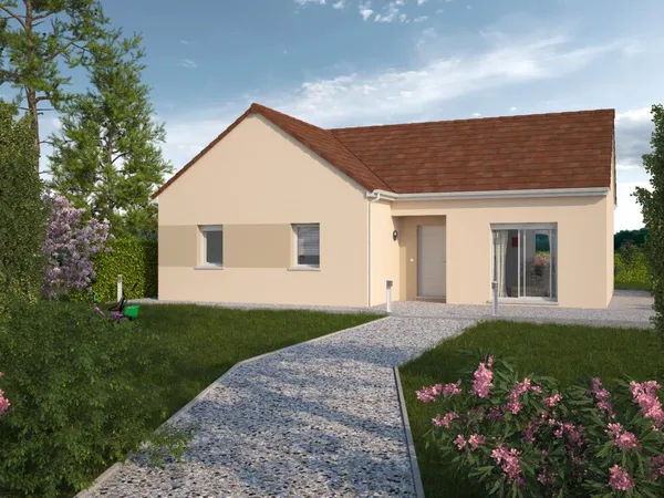 Terrain + maison 87 m²