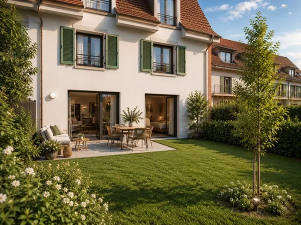 T2 NEUF AVEC TERRASSE ET GRAND JARDIN À WASSELONNE