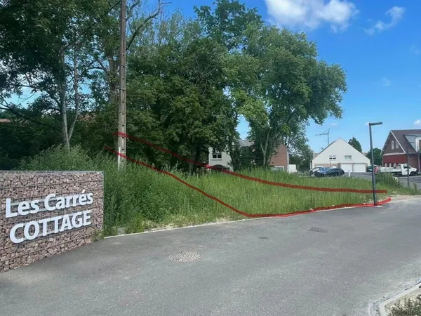 Uffheim Terrain constructible 580m2 libre de constructeur