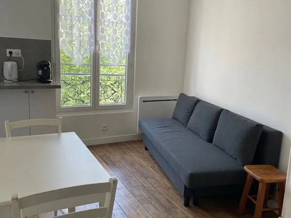 Appartement meublé, 30m2, Butte aux cailles
