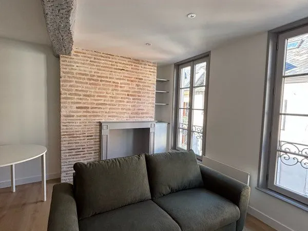 Location T2 meublé totalement rénové