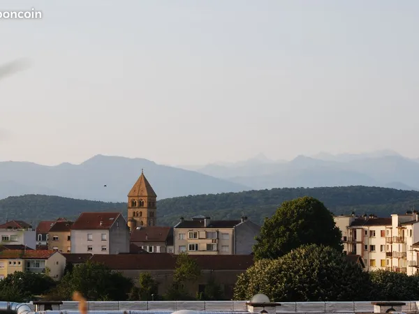Rare : t2 avec toit terrasse de 20 m²
