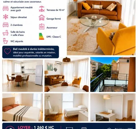 Appartement de 70m2 à louer sur Lyon 03