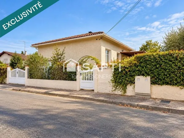 Maison T4 avec jardin, garage et pièce aménageable