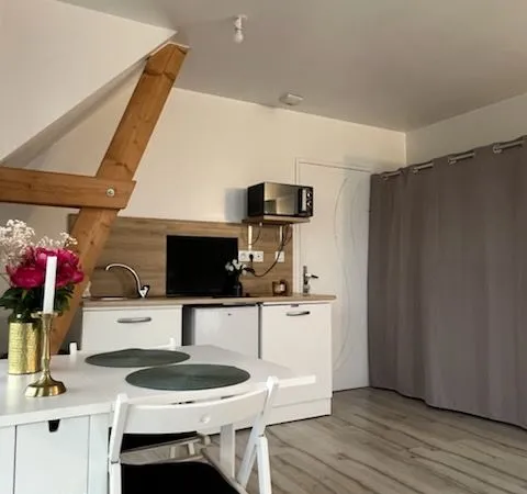 Saint-malo château-malo - t1 meublé 35 m² - eau, électricité, chauffage : sans abonnements à souscri