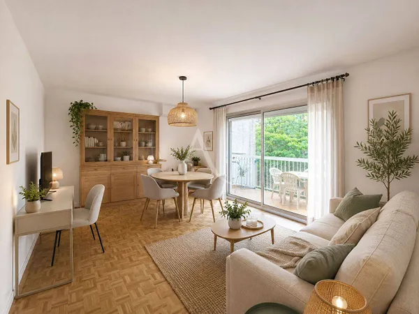 Appartement 2 pièces 51 m²