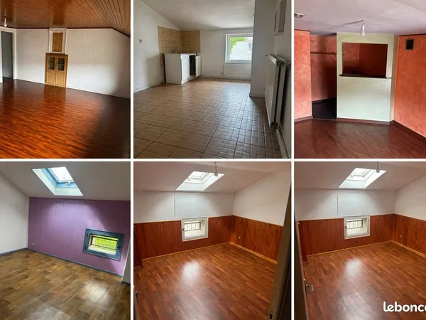 Apparemment 120 m2