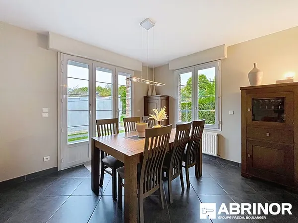 Roubaix, maison 3 chs, jardin et garage