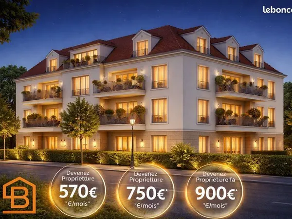 Appartement - 3 pièces - A Partir De 570 euros Par Mois