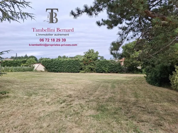 Parcelle de terrain Marcy L Etoile 778 m2