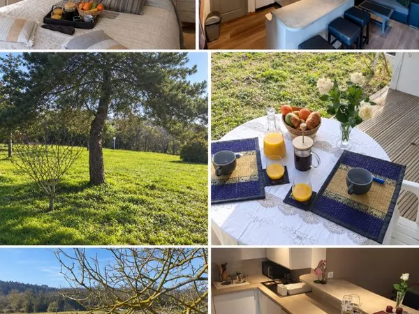 APPARTEMENT MEUBLÉ 50 m² AVEC TERRAIN - 600 CHARGES COMPRISES