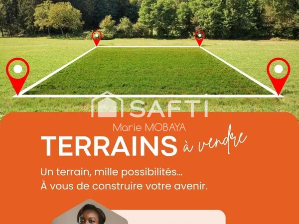 Terrain 829 m²