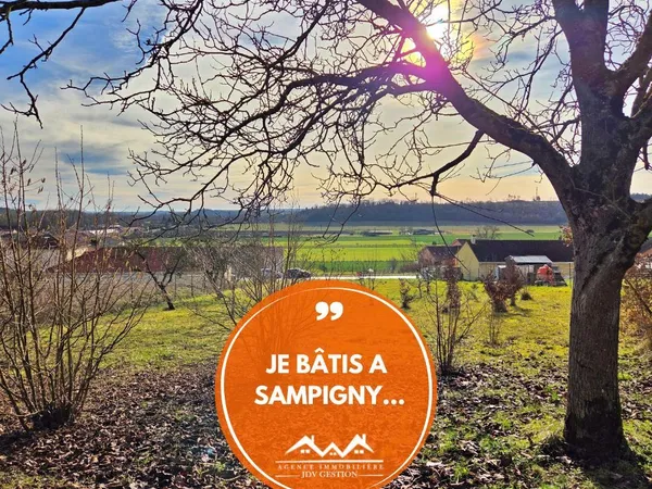 Terrain 1726 m² Sampigny