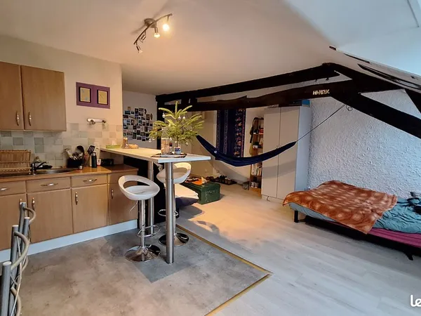 T1 MEUBLÉ 30 m² - CHARLEVILLE-MÉZIÈRES - 380 uros