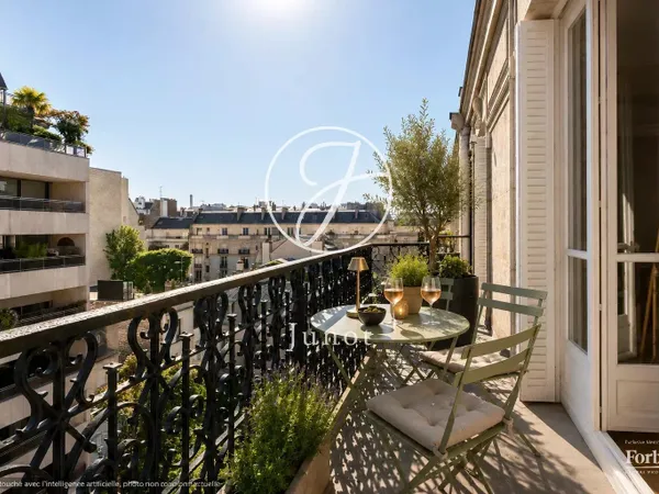 Paris 16e - JASMIN - Appartement - 6 pièces - 156,48m² Carrez - 157,46m² au sol - 4 chambres - Étage