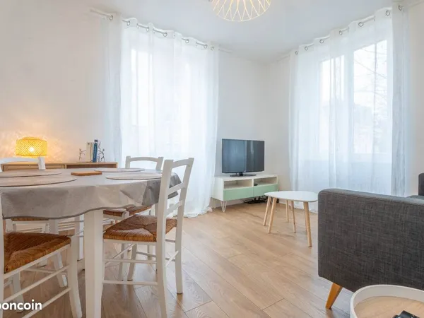 F3 Meublé Rénové - 61 m² | Faibles Charges | Quartier Calme