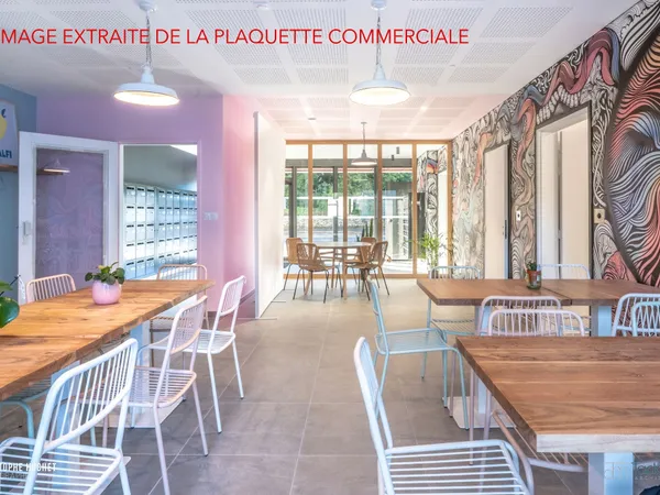 Studio 1 pièce 19 m²