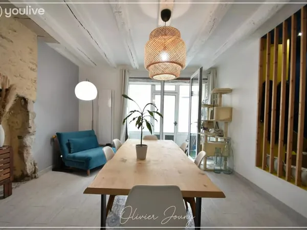 Nantes Talensac - Duplex de caractère 94,7 m² avec terrasse et grenier